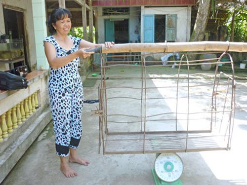 Chị Điệp mô tả lại cách gian lận của thương lái