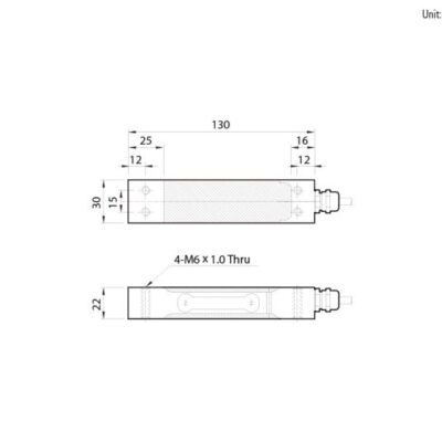 Cảm biến tải thanh đơn BCLS (10-50kgf) - Image 3