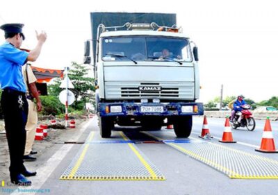 Quy trình cân của Trạm kiểm tra tải trọng xe lưu động và cân xách tay
