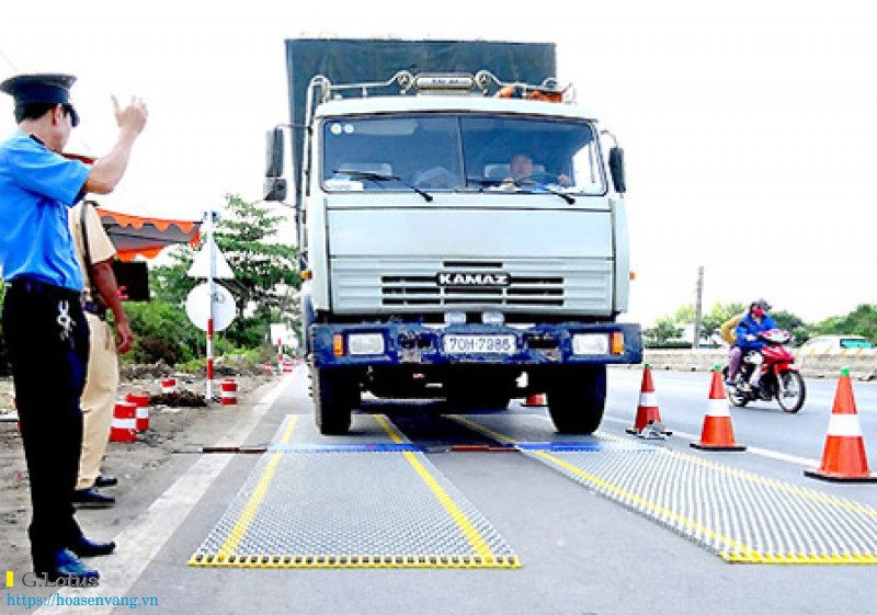 Quy trình cân của Trạm kiểm tra tải trọng xe lưu động và cân xách tay