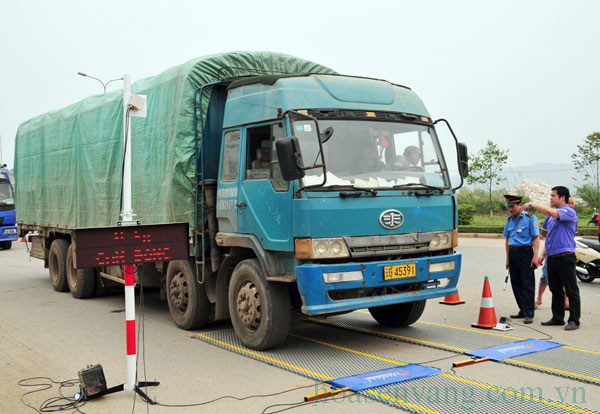 Miền Bắc kiểm tra xe tải - trạm cân xe tải di động