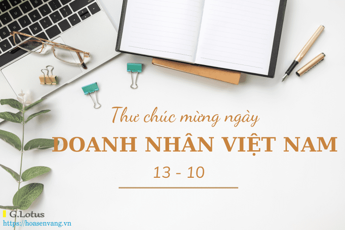 Hoasenvang thu chuc mung ngay doanh nhan viet nam 2023