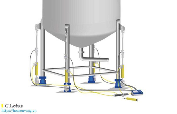 Can bon dien tu Tank Hopper Scales hoasenvang 2r