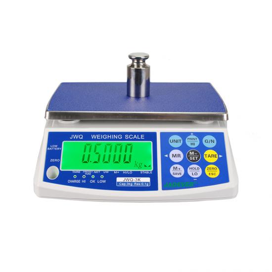Cân đĩa điện tử JWQ Jadever 3-30kg LCD số lớn - Image 2