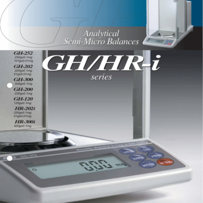 Cân phân tích điện tử GH / HR-i Series AND - Image 3