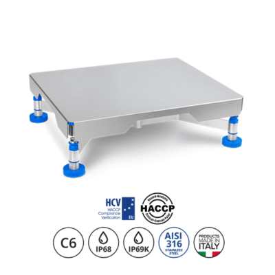 The New TE HYGIENX AISI 316 Weighing Platform HACCP Standard