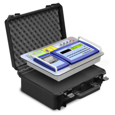 Alternative view of Dini Argeo 3590EKR High-Performance Weighing Indicator with Heavy-Duty Carrying Case
