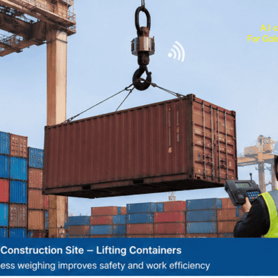 Ocs Sz Mc Can Treo Dien Tu Khong Day Crane Scale 30 1250 Tons Hoasenvang Ung Dung Cang Bien Cau Container